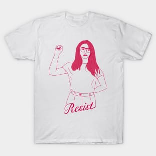 Resist - Powerful Woman 4 T-Shirt